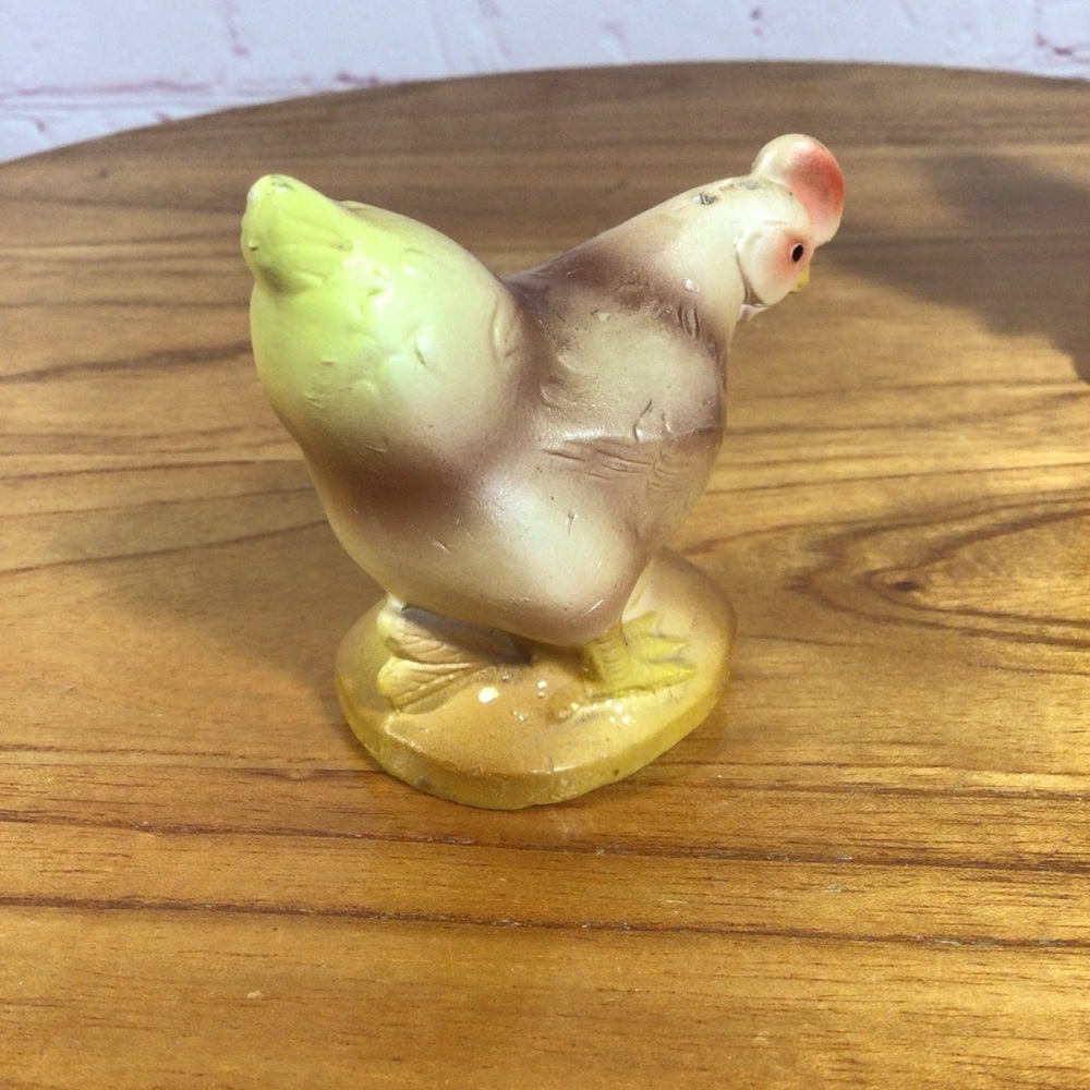 Vintage Enesco Japan Ceramic Chicken Salt And Pepper Shaker Pair - Picture 9 of 9